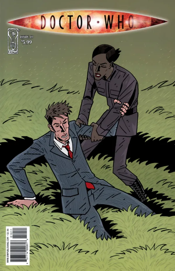 Cover of Doctor Who #10