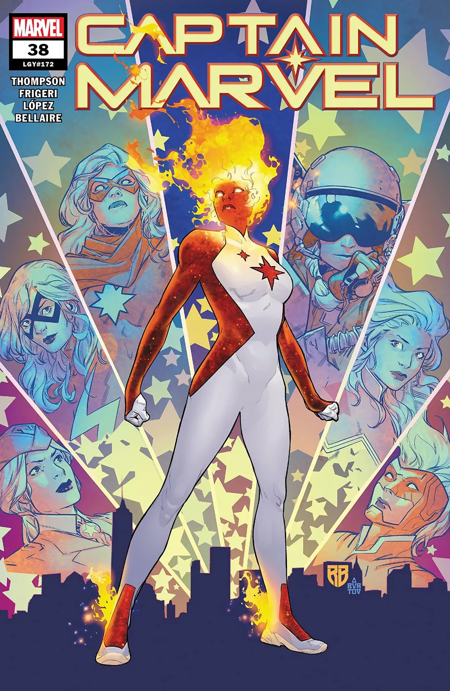 Cover of Captain Marvel #38 (172)