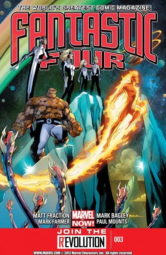 Cover of Fantastic Four #3