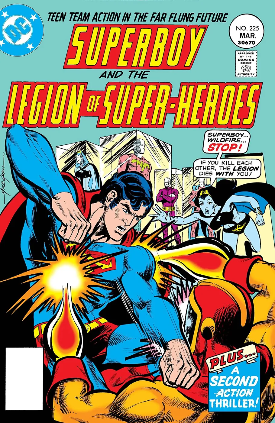 Cover of Superboy #225
