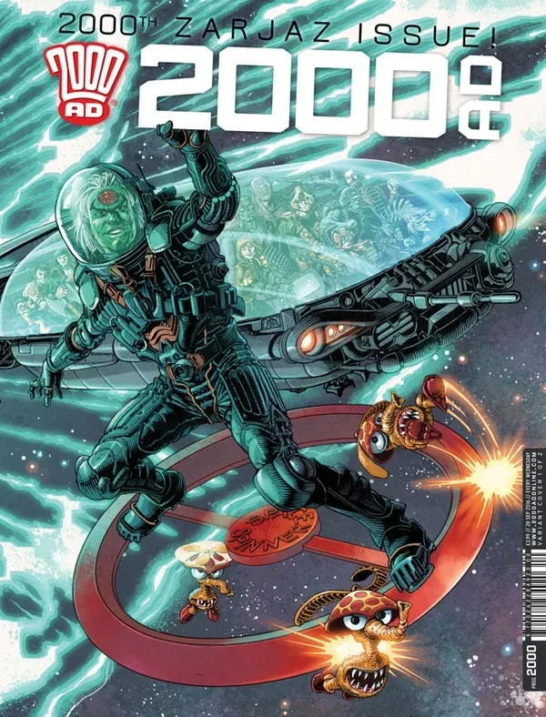 Cover of 2000 AD #2000