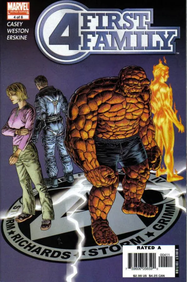 Cover of Fantastic Four: First Family #4