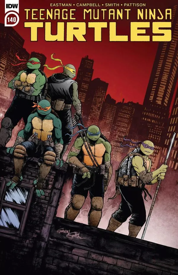 Cover of Teenage Mutant Ninja Turtles #140