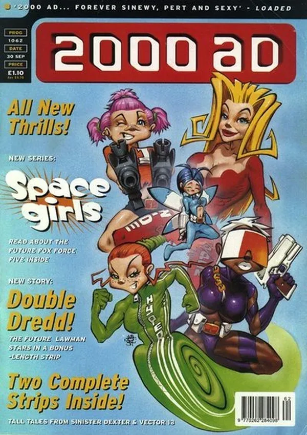 Cover of 2000 AD #1062