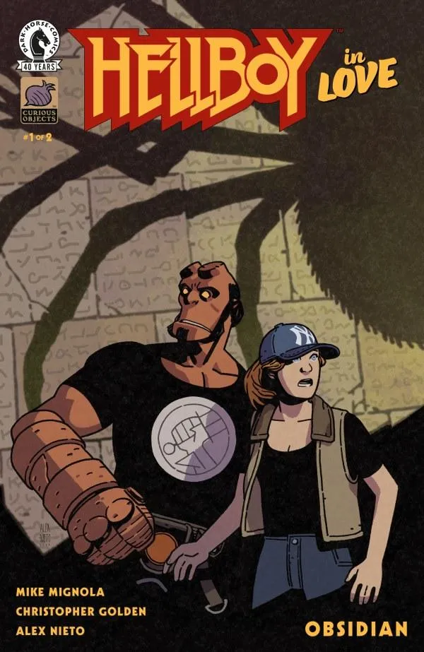 Cover of Hellboy in Love: Obsidian #1