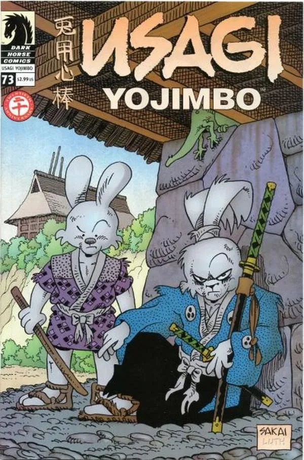 Cover of Usagi Yojimbo #73