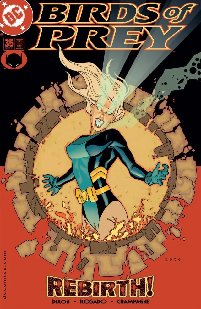 Cover of Birds of Prey #35