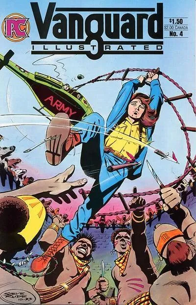 Cover of Vanguard Illustrated #4