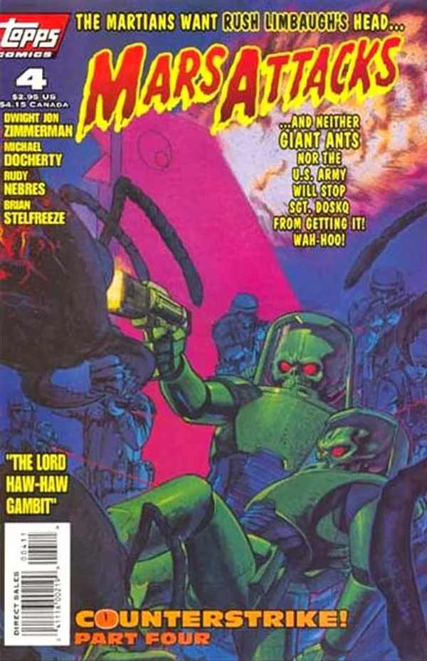 Cover of Mars Attacks #4