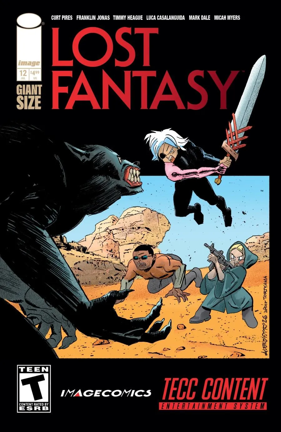 Cover of Lost Fantasy #12