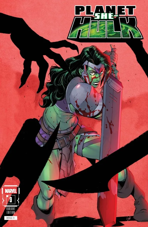 Cover of Planet She-Hulk #3
