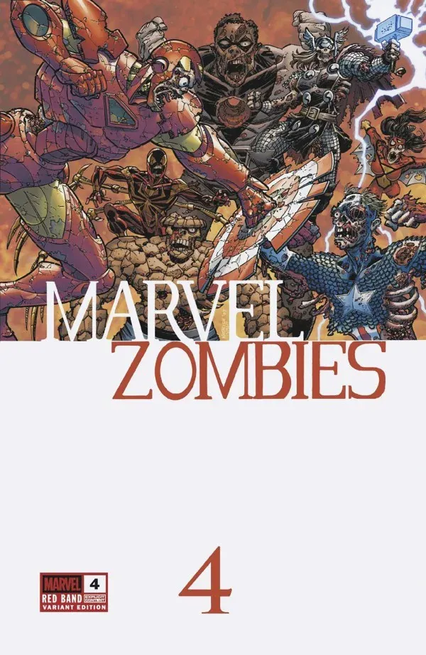 Cover of Marvel Zombies: Red Band #4