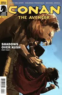 Cover of Conan the Avenger #4