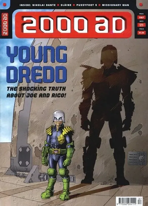 Cover of 2000 AD #1187