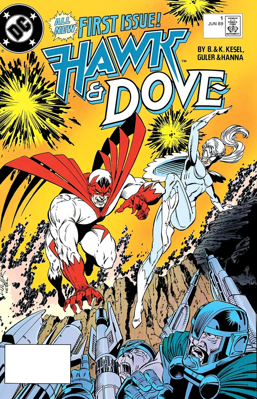 Cover of Hawk and Dove #1