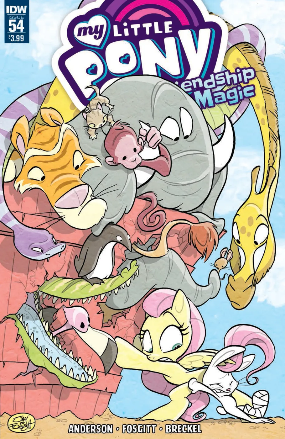 Cover of My Little Pony: Friendship Is Magic #54