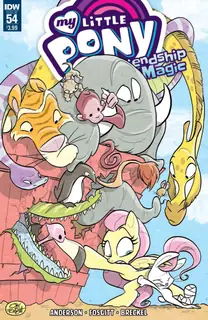 Cover of My Little Pony: Friendship Is Magic #54