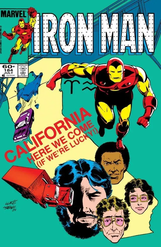 Cover of Iron Man #184