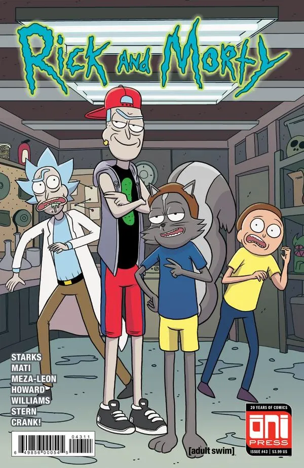 Cover of Rick and Morty #43