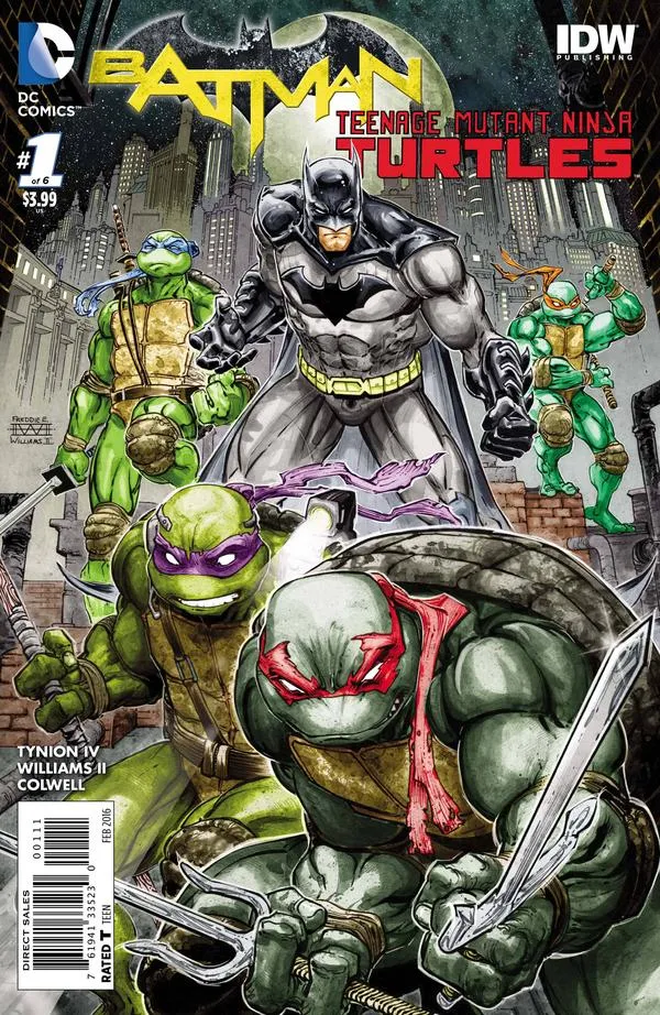 Cover of Batman / Teenage Mutant Ninja Turtles #1