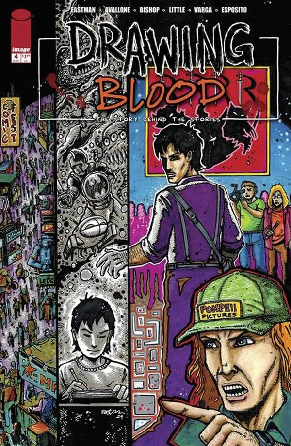 Cover of Drawing Blood #4