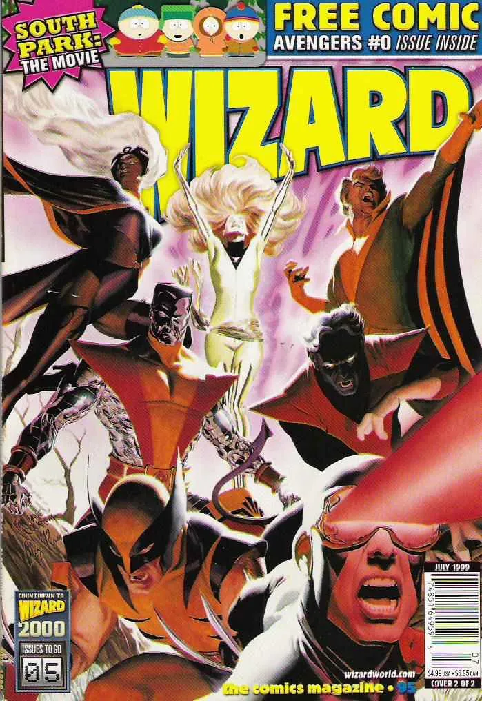 Cover of Wizard: The Comics Magazine #95