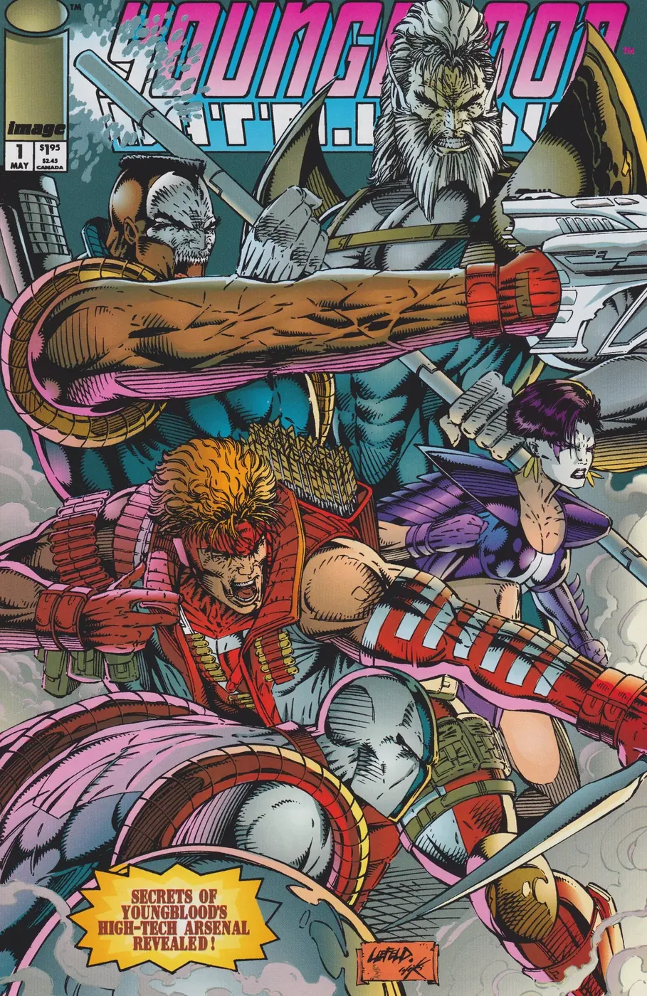 Cover of Youngblood Battlezone #1