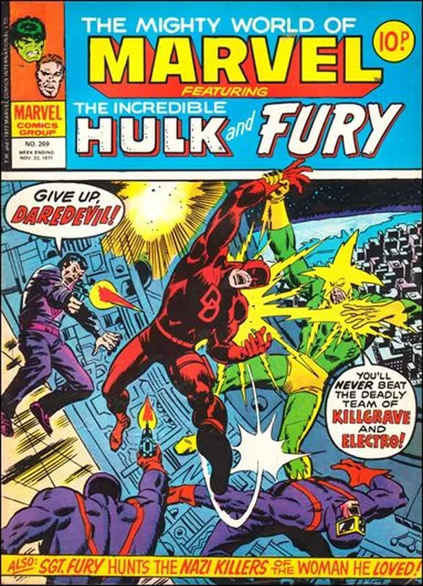 Cover of The Mighty World of Marvel #269