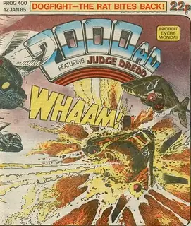 Cover of 2000 AD #400