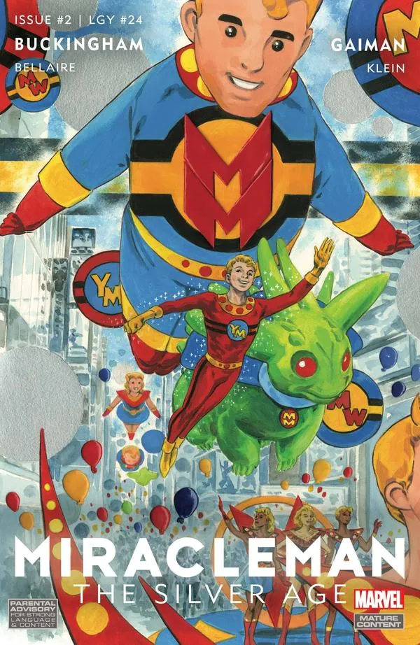 Cover of Miracleman by Gaiman and Buckingham: The Silver Age #2 (24)