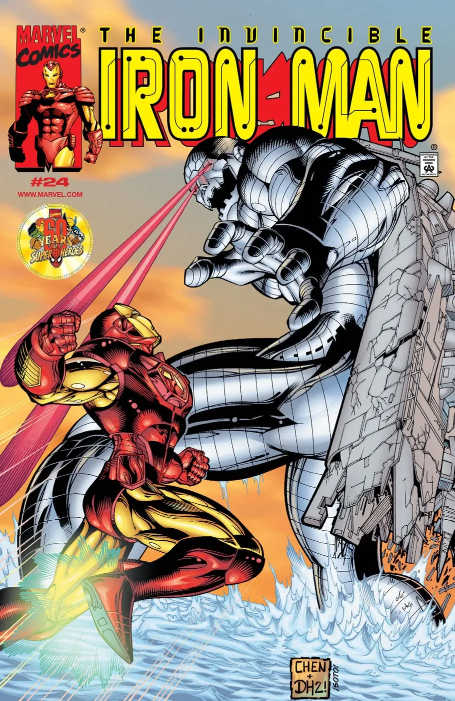Cover of Iron Man #24