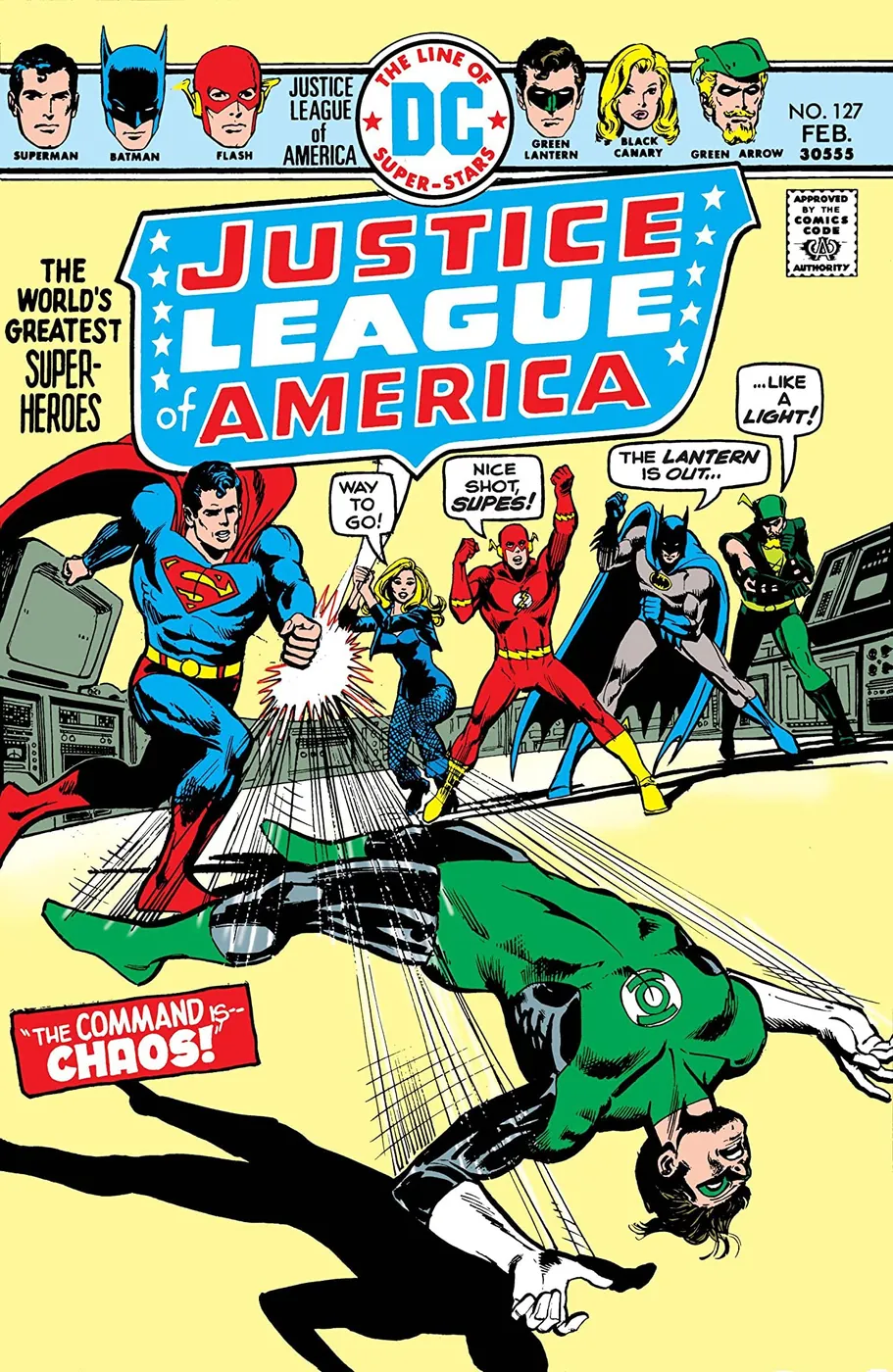 Cover of Justice League of America #127