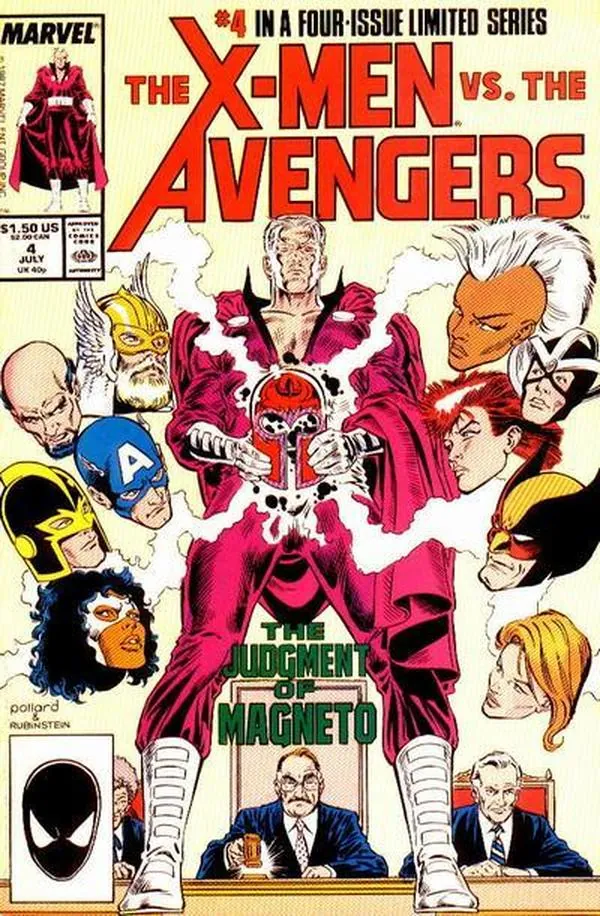 Cover of The X-Men vs. the Avengers #4