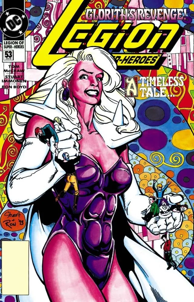 Cover of Legion of Super-Heroes #53