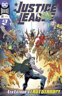 Cover of Justice League #38