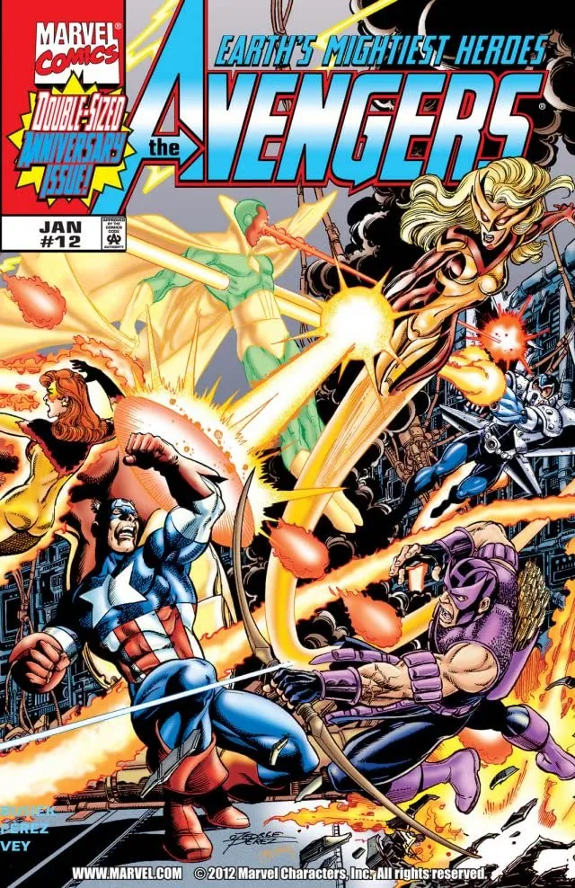 Cover of Avengers #12