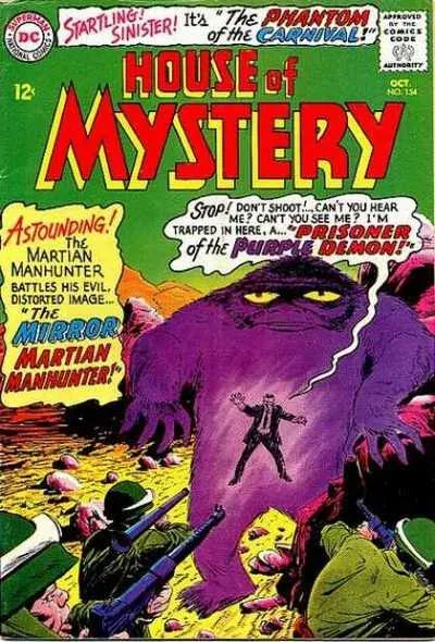 Cover of House of Mystery #154