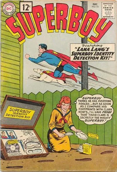 Cover of Superboy #93