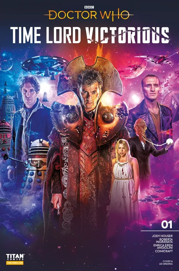 Cover of Doctor Who: Time Lord Victorious #1