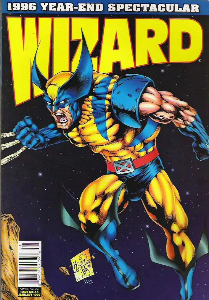 Cover of Wizard: The Comics Magazine #65