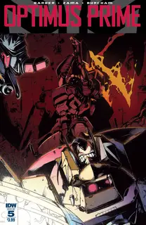 Cover of Optimus Prime #5