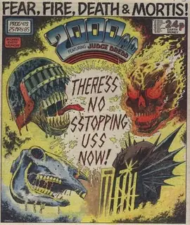 Cover of 2000 AD #419