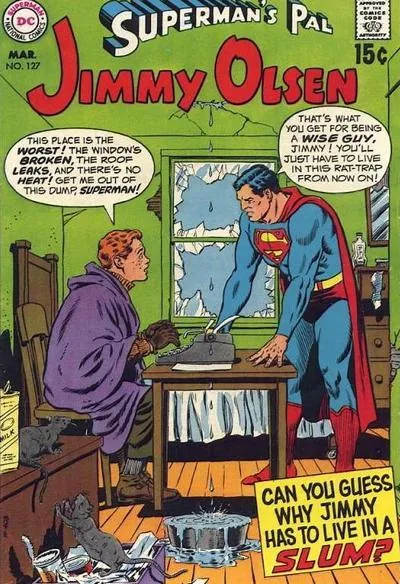 Cover of Superman's Pal, Jimmy Olsen #127