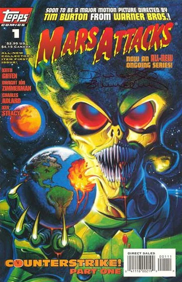 Cover of Mars Attacks #1