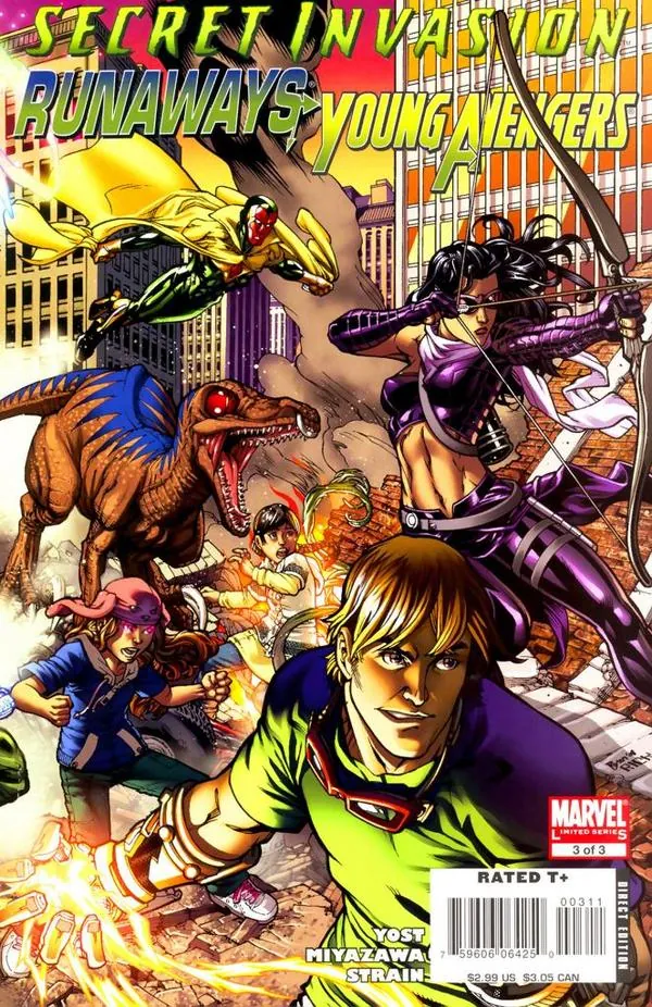 Cover of Secret Invasion: Runaways / Young Avengers #3
