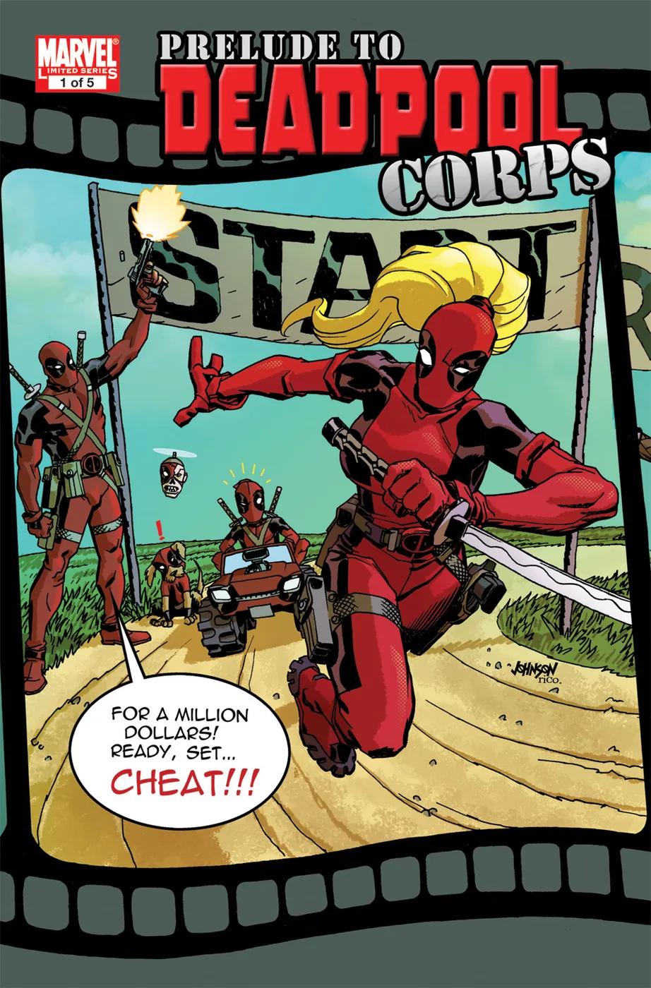 Cover of Prelude to Deadpool Corps #1