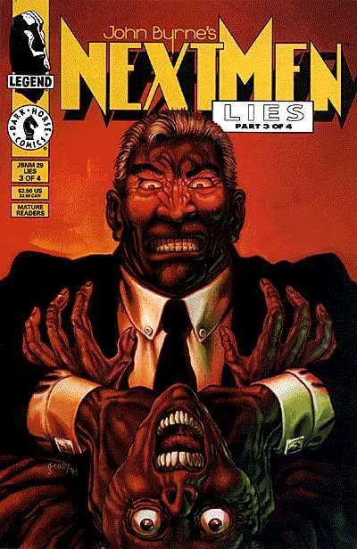 Cover of John Byrne's Next Men #29