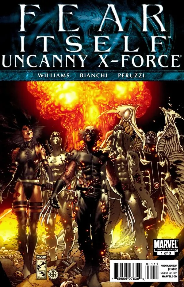 Cover of Fear Itself: Uncanny X-Force #1