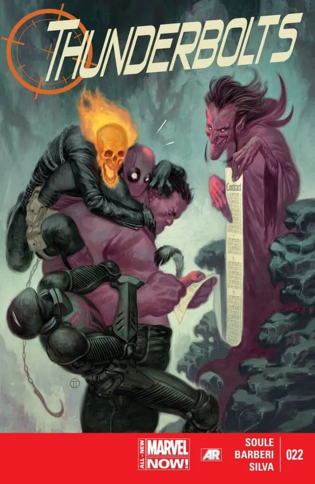 Cover of Thunderbolts #22