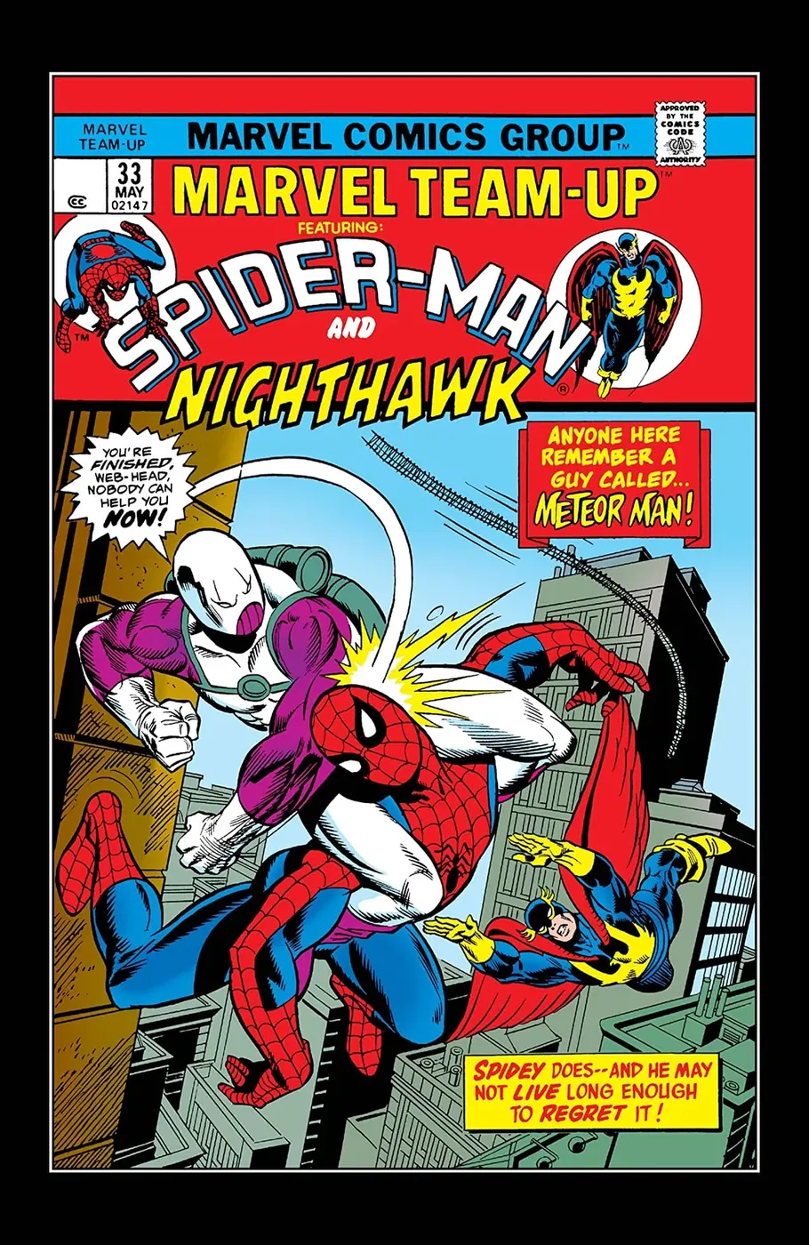 Cover of Marvel Team-Up #33